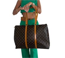 Load image into Gallery viewer, Louis Vuitton monogram sac shopping duffle