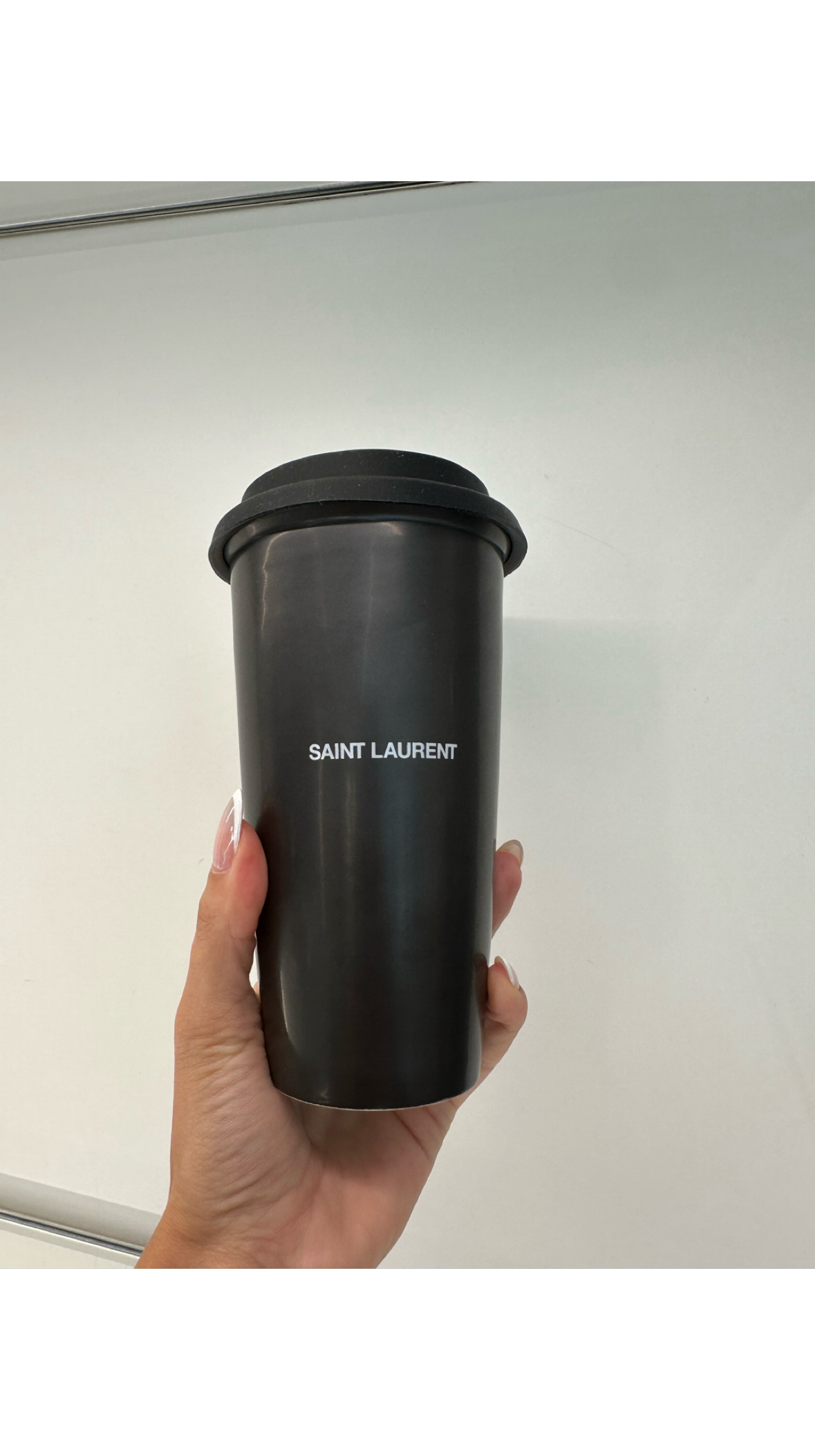 saint laurent coffee mug in ceramic