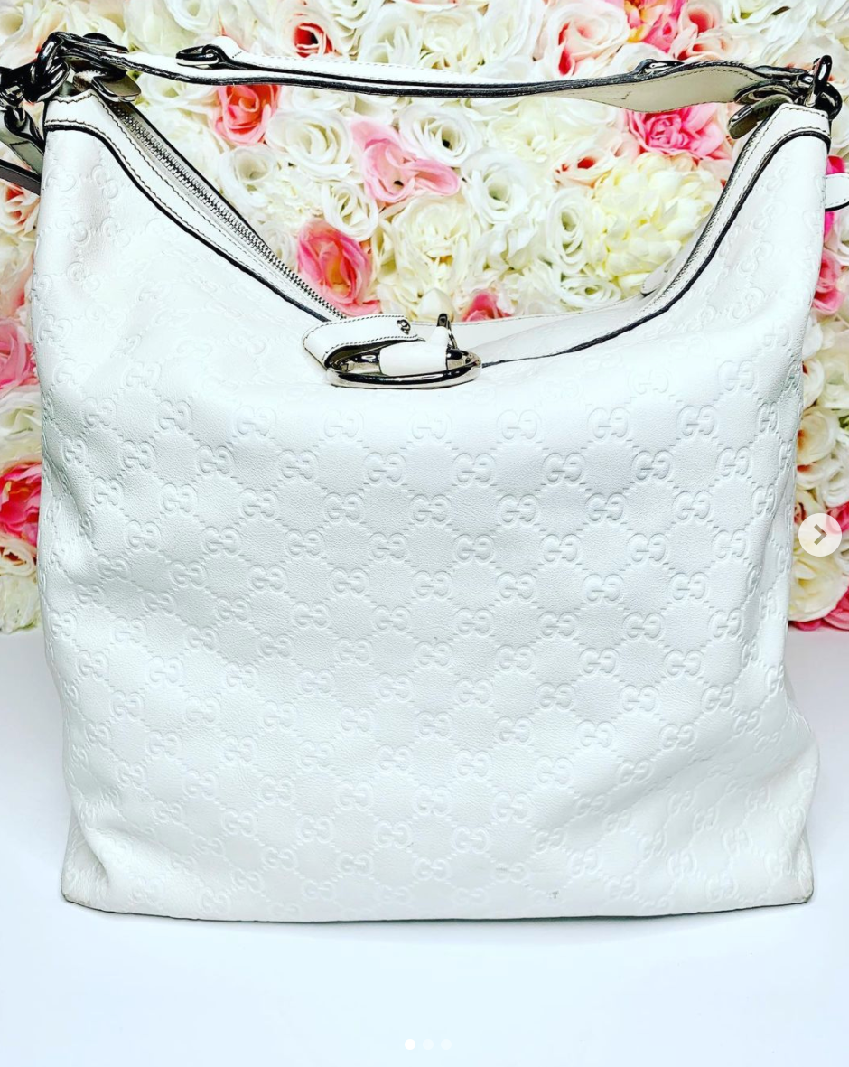 Gucci handbag monogram sales