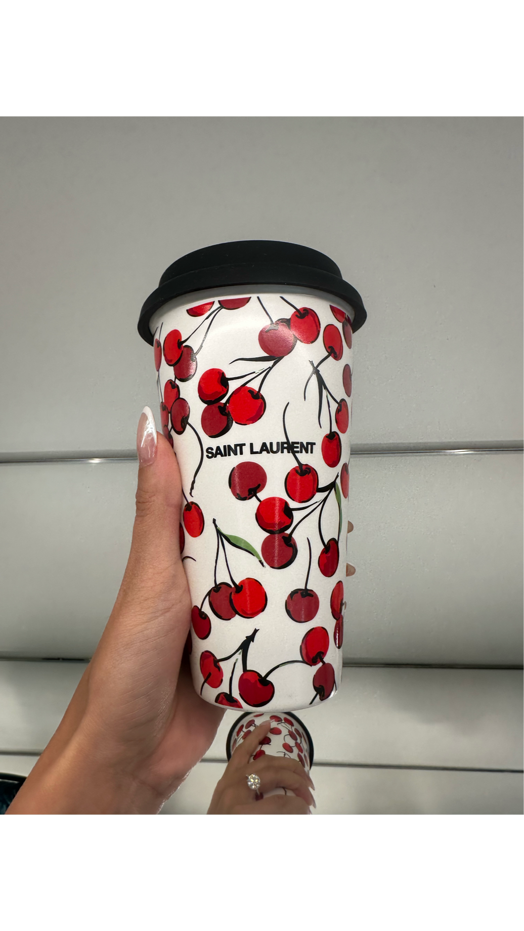 Chic Cherry Saint Laurent Travel Mug