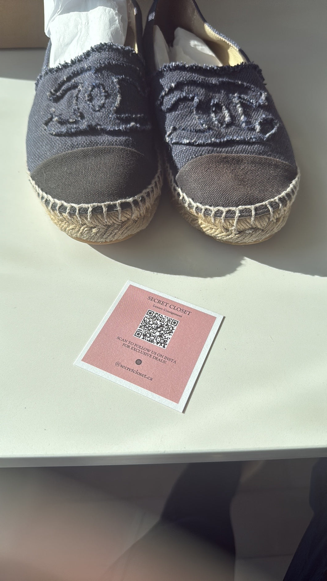 Chanel espadrille