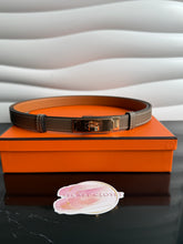 Load image into Gallery viewer, Rose gold Hermes Kelly belt

