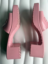 Load image into Gallery viewer, Gucci Pink Rubber Embossed Logo Block
