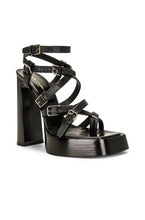 Load image into Gallery viewer, Saint Laurent PLATZ PLATFORM SANDALS IN SMOOTH LEATHER
