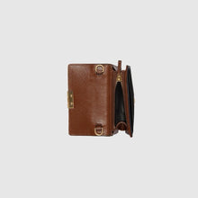 Load image into Gallery viewer, Gucci Supreme Monogram Calfskin Mini Padlock Top Handle Belt Bag
