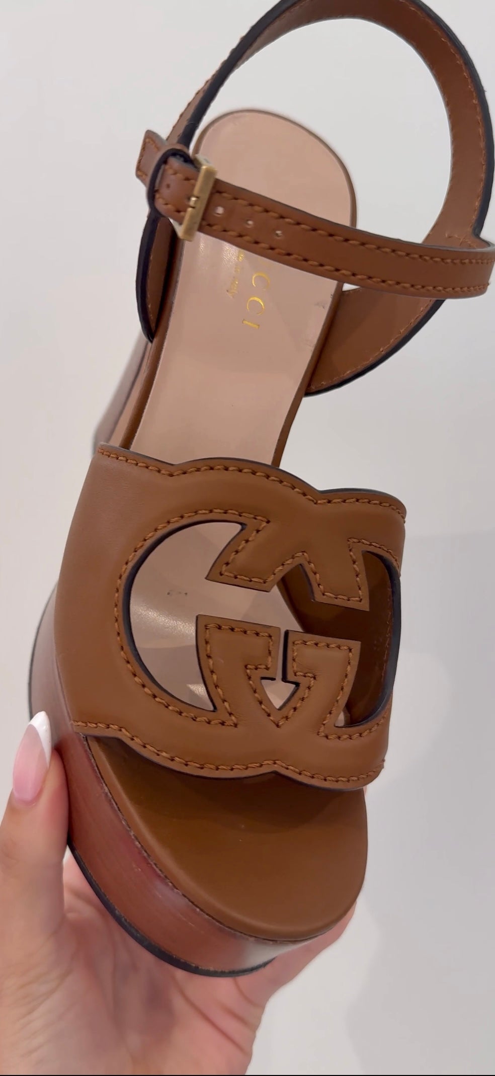 Gucci sandal heels