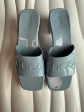 Load image into Gallery viewer, Gucci Pink Rubber Embossed Logo Block
