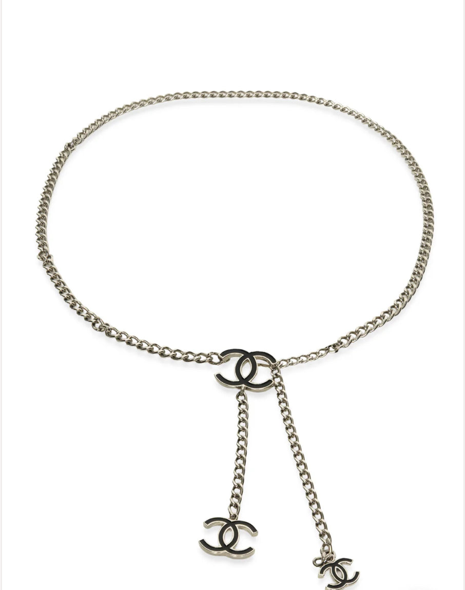 Chanel chain belt