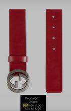 Load image into Gallery viewer, Res Gucci unisex belt
