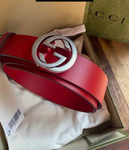 Load image into Gallery viewer, Res Gucci unisex belt

