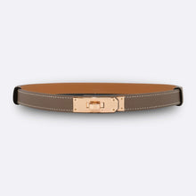 Load image into Gallery viewer, Rose gold Hermes Kelly belt
