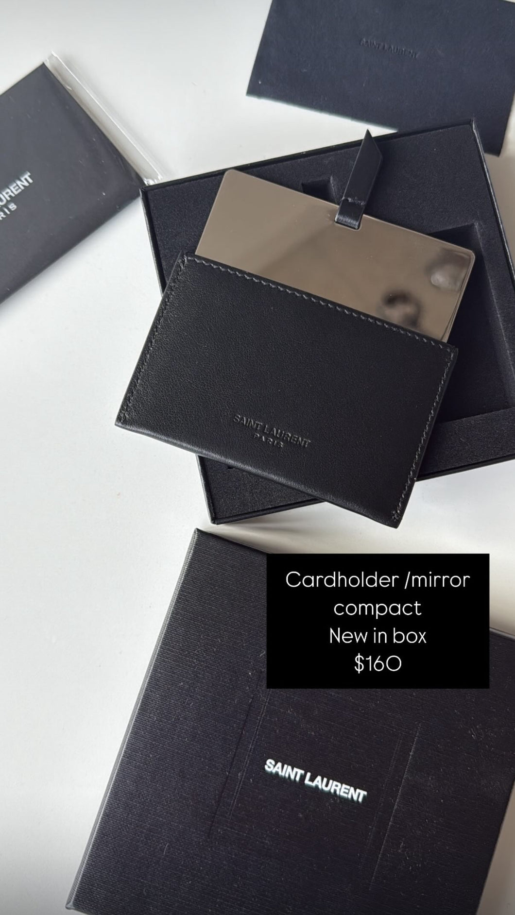 YSL compact mirror / cardholder
