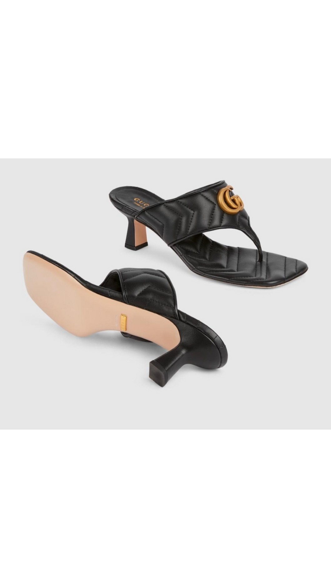 Brand new in box Gucci heel sandals
