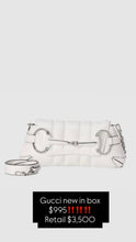 Load image into Gallery viewer, Gucci white purse
