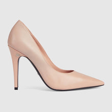 Load image into Gallery viewer, Nude Gucci high heels
