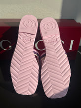 Load image into Gallery viewer, Gucci pink slides
