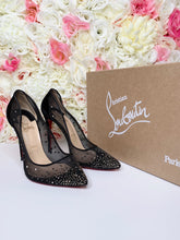 Load image into Gallery viewer, Womens Christian Louboutin “Follies Strass” Heel
