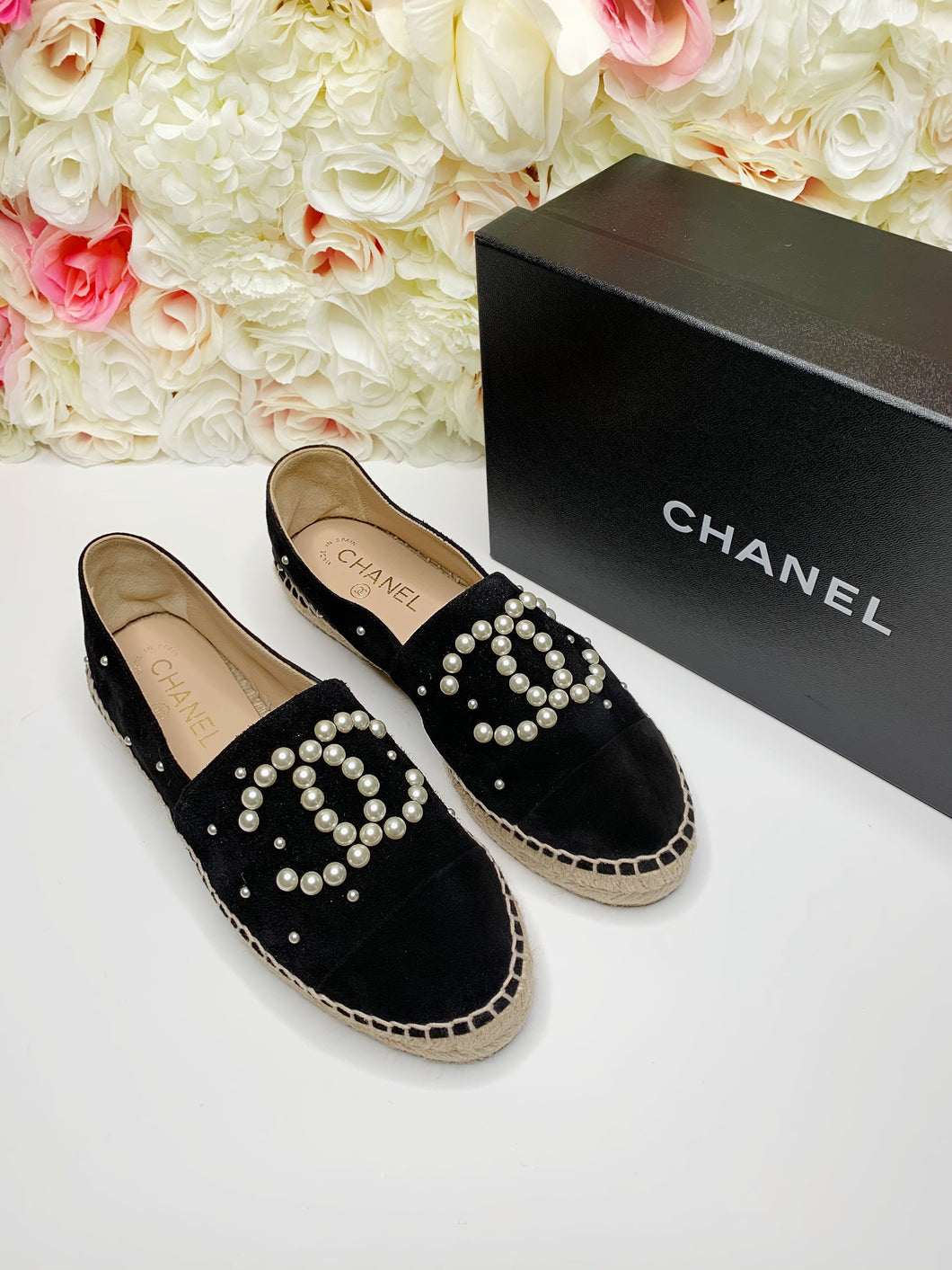 Womens Chanel Espadrilles Shoes