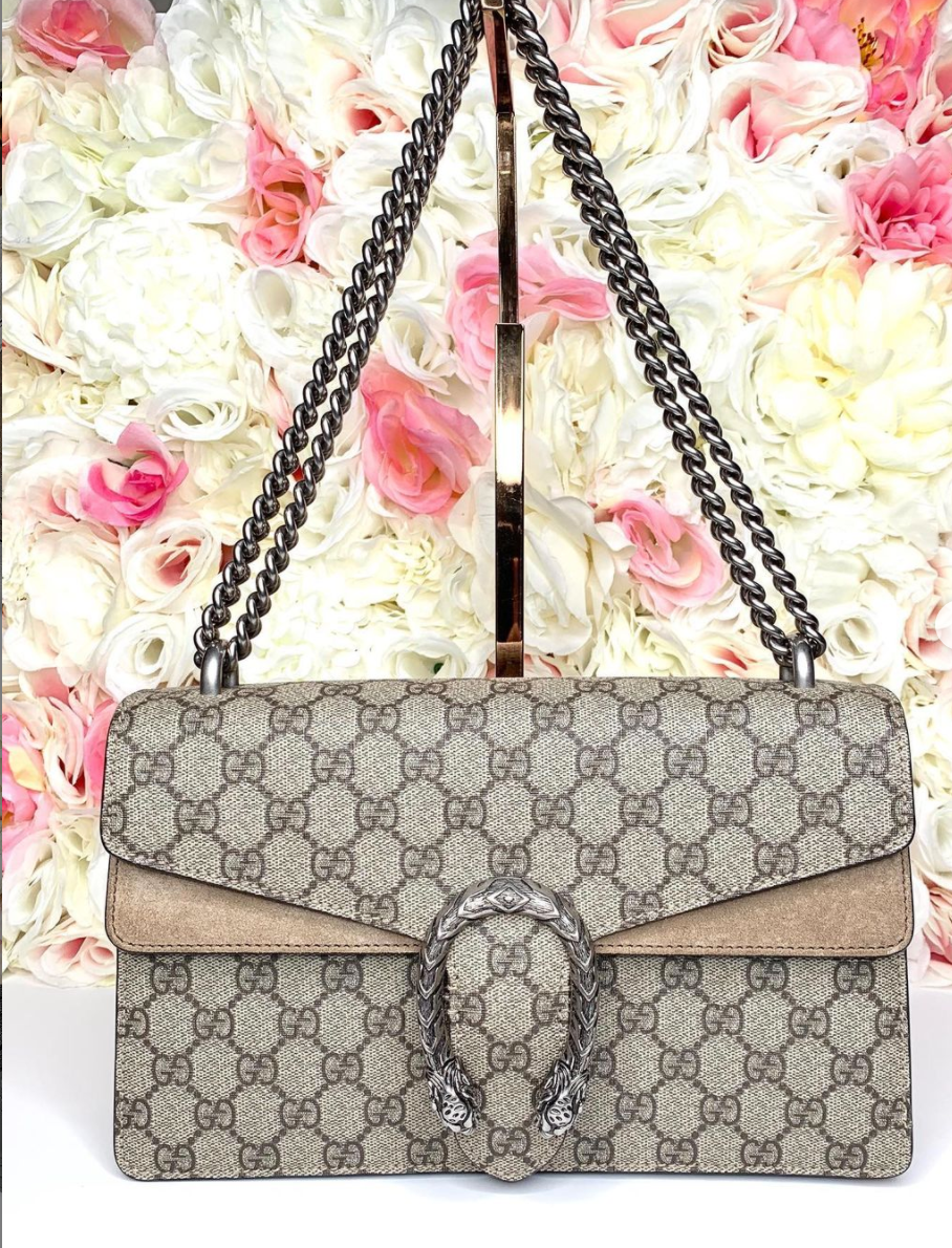 Womens Gucci Dionysus GG shoulder bag